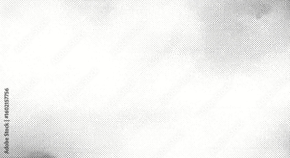 Poster abstract halftone texture pattern with gradient dots
