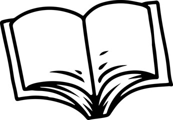 Open Book Doodle