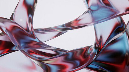 The high-grade white background with transparent gradient presents a silky floating liquid glass effect, with clear picture layers, delicate light and shadow, and a smooth and transparent texture.
