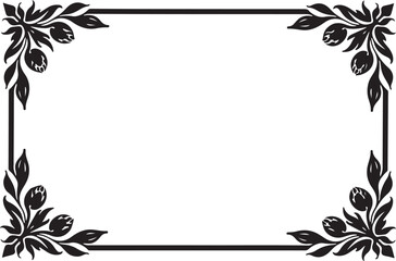 Lotus Floral Frame Bundle Set