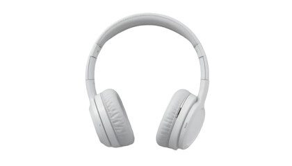Shop white wireless headphones over ear noise cancelling bluetooth headset for music listening online now isolated on transparent background