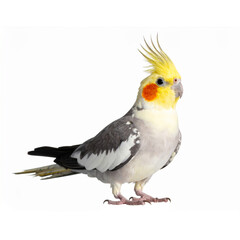 Obraz premium Charming cockatiel png vibrant cockatiel png cheerful cockatiel png playful cockatiel png delightful cockatiel png transparent background image 
