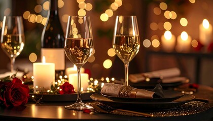 Romantic dinner table setting (1)