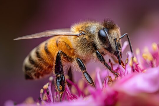 bee s role in flower pollination