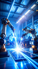 Robotic Welding Factory Automation. (2)