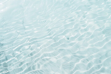 Fototapeta premium Gentle Rippling Water in Light Blue