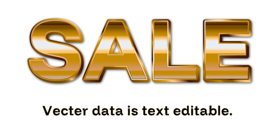 GOLD文字_SALE_ベクターデータは打ち換え可能_アピアランス編集可能_03