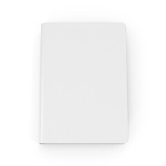 Blank White 3D Book
