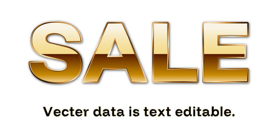 GOLD文字_SALE_ベクターデータは打ち換え可能_アピアランス編集可能_02