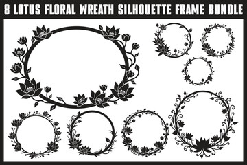 Lotus Flower Wreath Set
