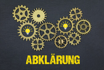 Abklärung	
