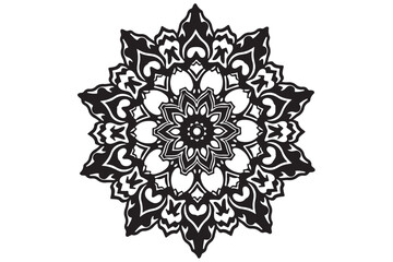 Elegant Mandala Laser-Cut Silhouette Bundle