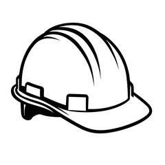 Fototapeta premium Essential Hard Hat: A Symbol of Safety and Protection in Construction and Workplaces