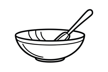 Mixing Bowl With Spoon