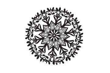 Elegant Mandala Laser-Cut Silhouette Bundle
