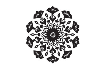 Elegant Mandala Laser-Cut Silhouette Bundle