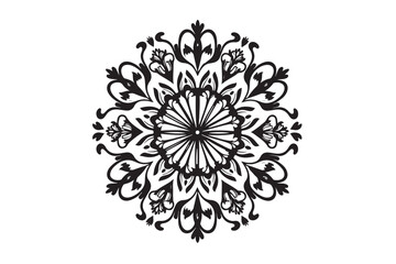 Elegant Mandala Laser-Cut Silhouette Bundle