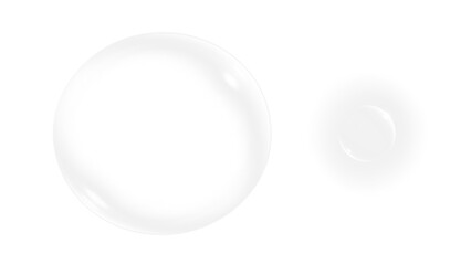 Bubble, white, colourful, isolated, soap — smooth spherical PNG with transparent shine. PNG Overlay with light, rainbow effect for natural glossy surfaces and ethereal design accents.