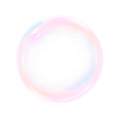 Light, sphere, liquid, abstract, bubble PNG shape with glossy shine. Transparent rainbow PNG Overlay perfect for clean soft backgrounds, air, or retro tech scenes.