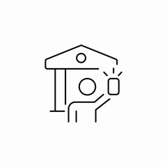 mobile banking icon sign vector