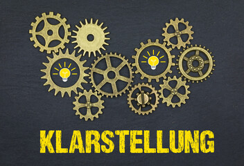 Klarstellung	
