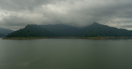Reservoir and Landscape at Nakorn Nayok Thailand