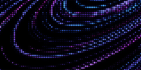 ata technology background. Abstract background. Connecting dots and lines on dark background. 3D rendering.