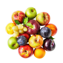 Colorful fruit arrangement (1)