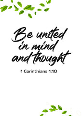 Bible Verses about Unity 