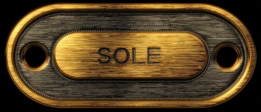 Antique Sole Plate for Shoe Repair and Crafting