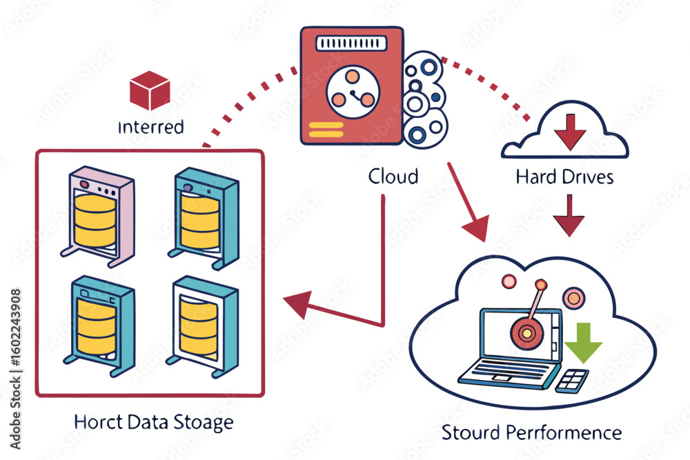Poster understanding cloud storage systems and data management solutions for efficient digital operations