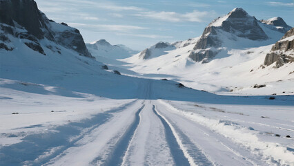 ski resort in the alps