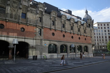 Classic architecture in the city of Bilbao