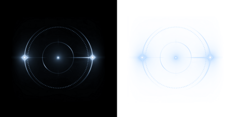 Blue, glowing, neon, ring, PNG — shiny PNG light circle with frame Overlay on transparent. Perfect for club visuals, party photo frames, or futuristic glowing UI design highlights