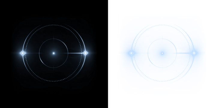 Blue, glowing, neon, ring, PNG — shiny PNG light circle with frame Overlay on transparent. Perfect for club visuals, party photo frames, or futuristic glowing UI design highlights - Powered by Adobe