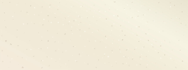 Cardboard-like surface with natural grain, light noise, and sand speckles. Vintage recycled paper background in soft beige color. Seamless vector texture.