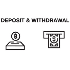 User profile interface icon set for web and internet design