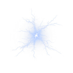 Bolt, lightning, flash, energy, discharge — glowing white PNG lightning bolt with transparent background. PNG Overlay ideal for thunderstorm visuals, shock effects, and weather design.