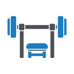 Workout machine Vector Icon which can easily modify or edit