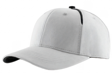 Blank white baseball cap (39)