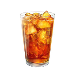 Iced tea in a glass