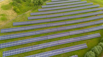 Solar panel station, efficiency renewable sustainable energy, environment conversation,...