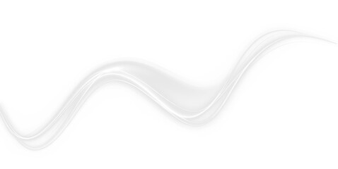Curve, white, swirl, isolated, transparent line PNG. This smooth steam PNG Overlay adds a flowing, artistic touch to any light motion or background design with elegant effect.