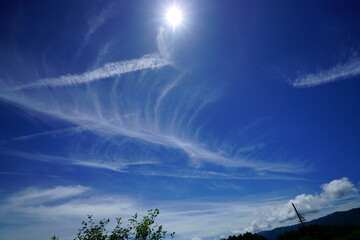 秋を予感させる夏の雲
