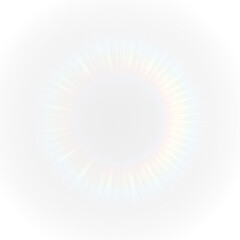 Light, effect, rainbow, arc, transparent glow form a vibrant spectrum. Perfect PNG for creative design. Use this Overlay as a dynamic, colourful, transparent PNG background.