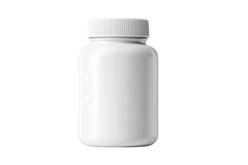 Blank white plastic pill bottle (4)