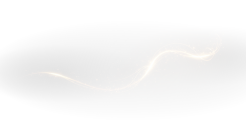 wave, particle, beam, gold, overlay — magical swirl of light in golden tone. Use this PNG Overlay with transparent background for festive, fantasy, or glamorous visual compositions.