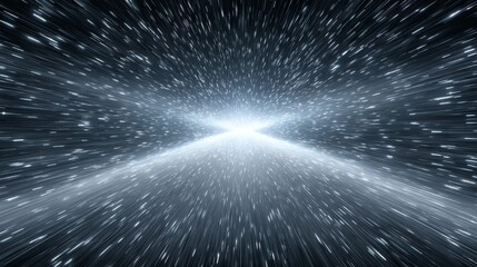 Obraz premium Futuristic network connection data tunnel technology for high-speed wireless internet systems