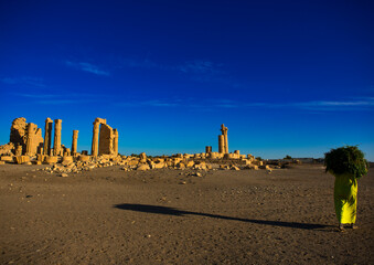 Sudan, Nubia, Soleb, the big soleb temple built by amenophis iii