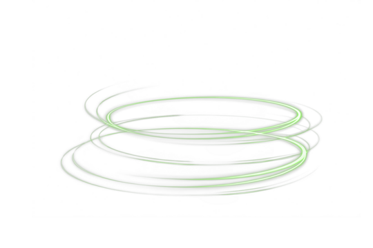 Green, wave, light, line, twirl pulse through this energetic PNG. A neon swirl PNG Overlay with transparent storm, glowing beam, and particle shine for vortex or power visuals.